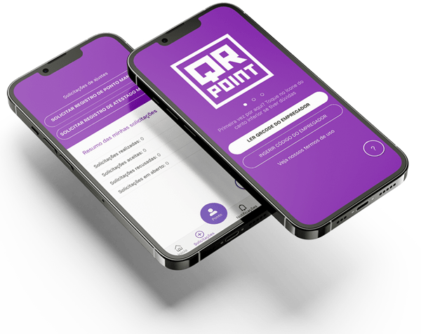registro de ponto por qrcode