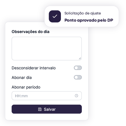 Profissional de DP aprovando o controle de jornada dos colaboradores na Zorya